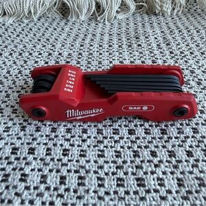 Milwaukee Folding SAE Hex Key Set (9-Piece)